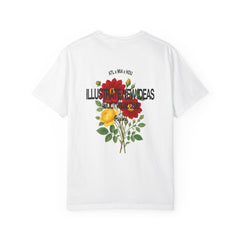Floral Logo T-Shirt – Illustrate New Ideas