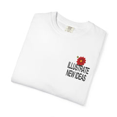 Floral Logo T-Shirt – Illustrate New Ideas